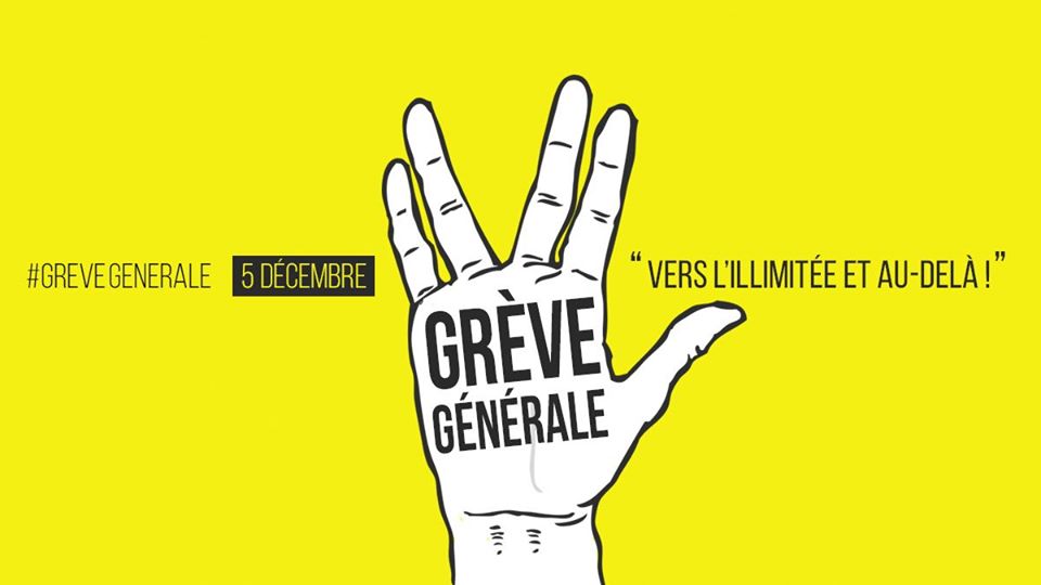 Delle cose di Francia: lo sciopero del 5 dicembre e i gilets jaunes